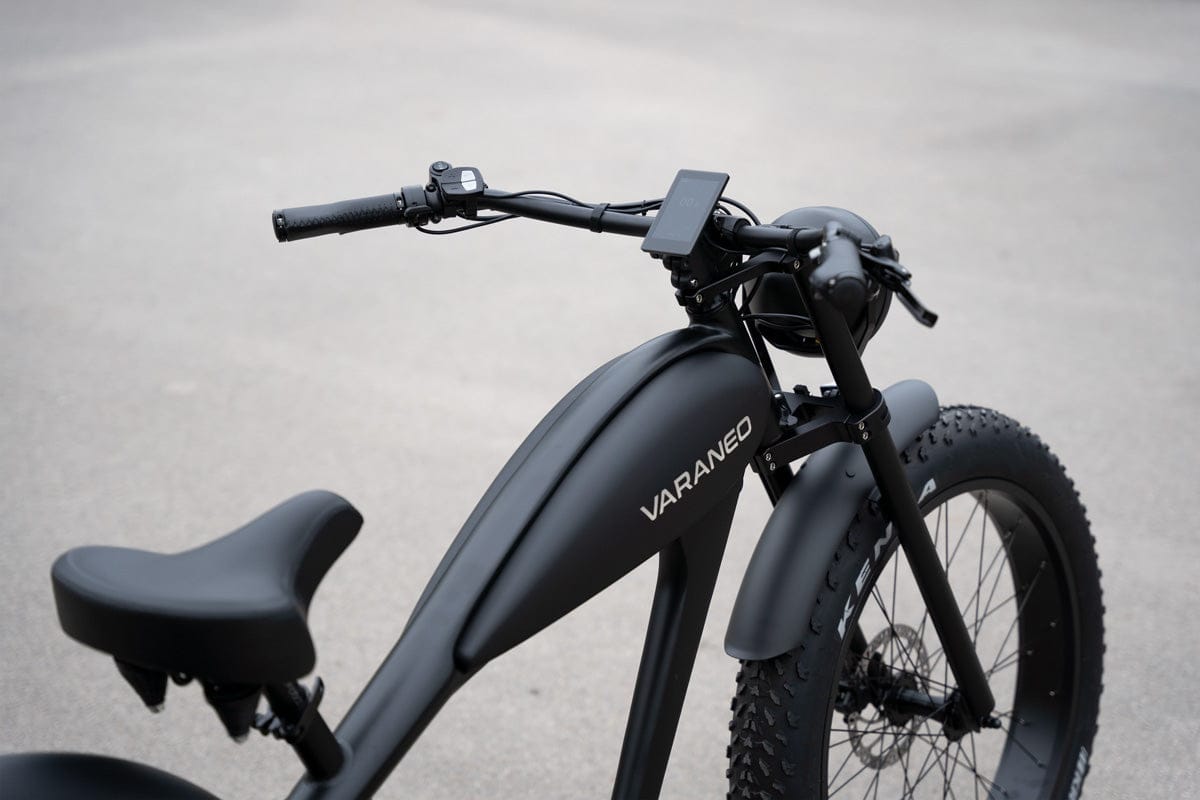 Café Racer E-Bike schwarz