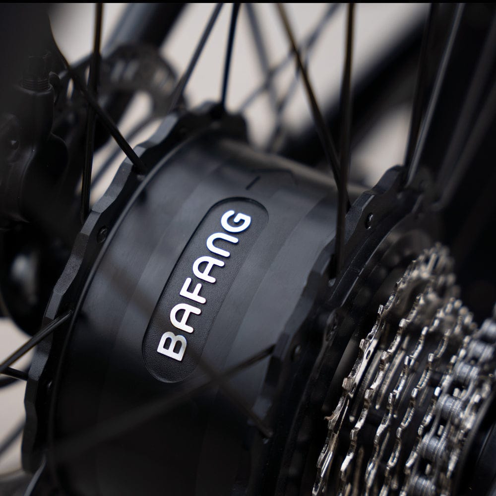 Café Racer E-Bike schwarz