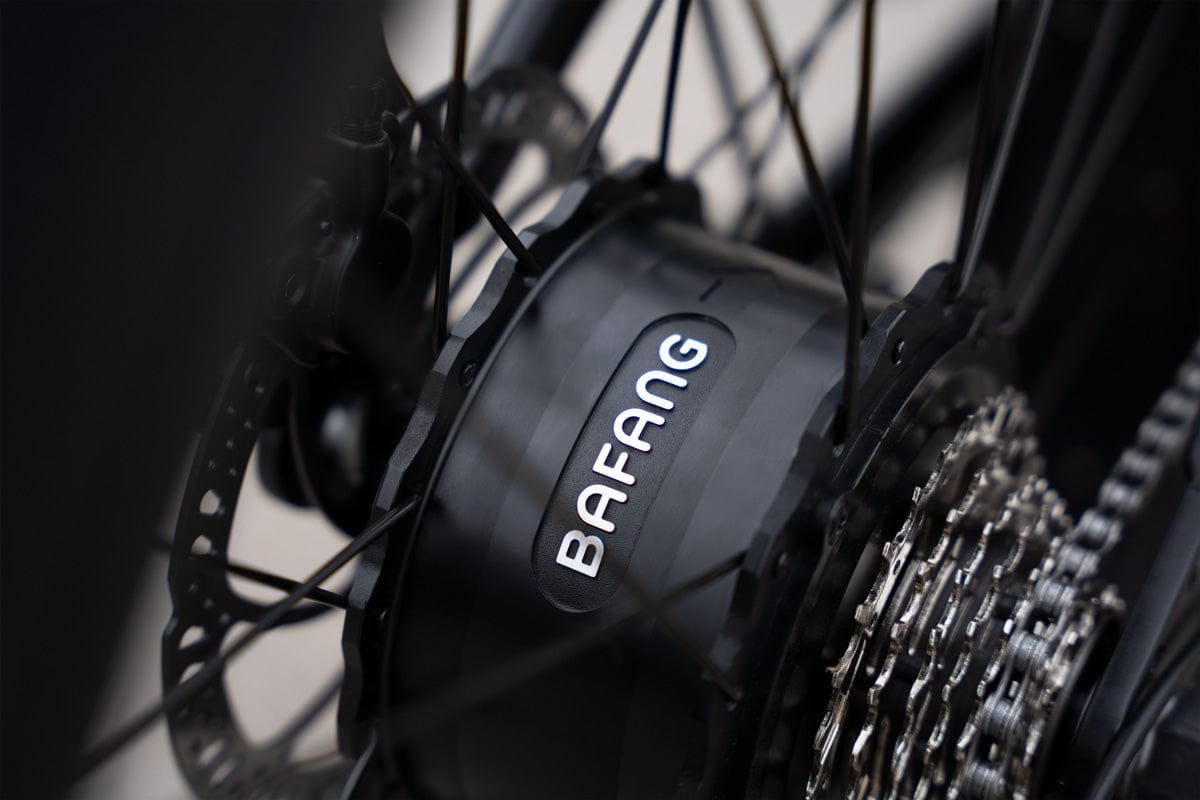 Café Racer E-Bike schwarz