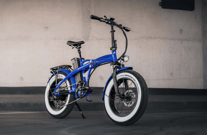 Dinky S - Klapprad E-Bike- blau