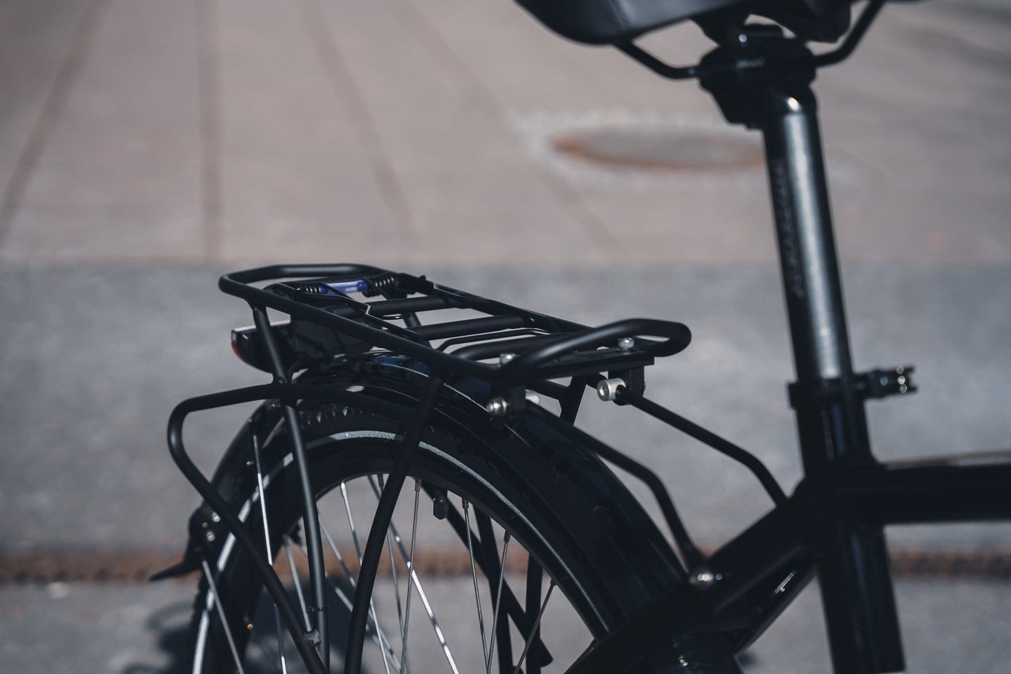 Herren Trekking-E-Bike - schwarz