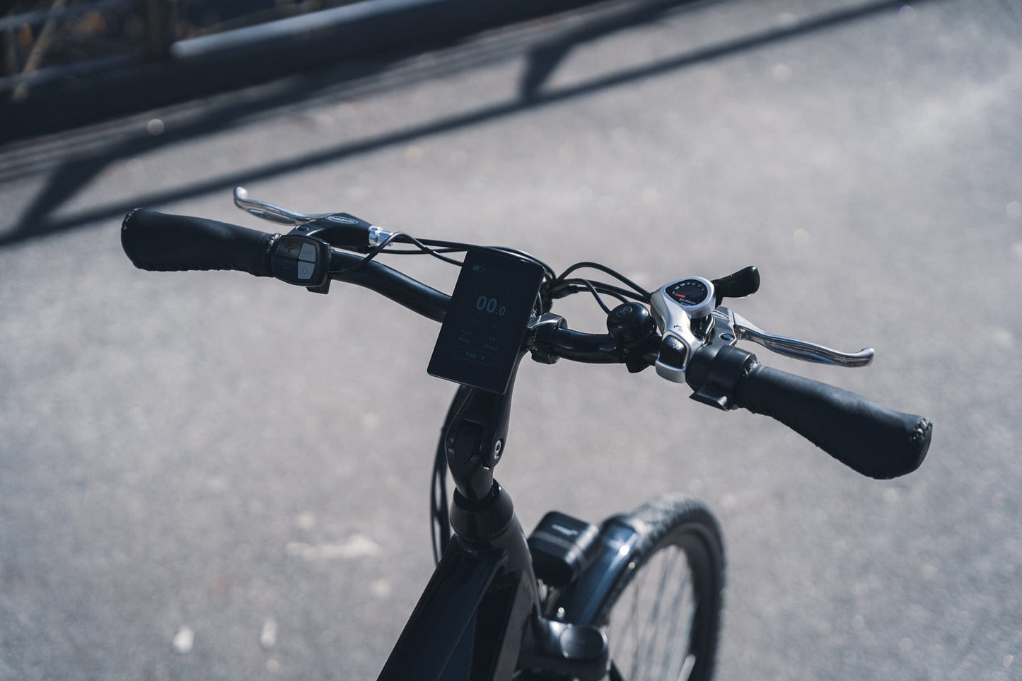 Herren Trekking-E-Bike - schwarz