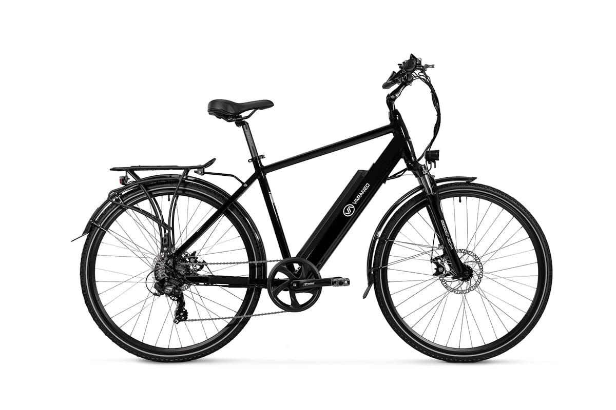 Herren Trekking-E-Bike - schwarz