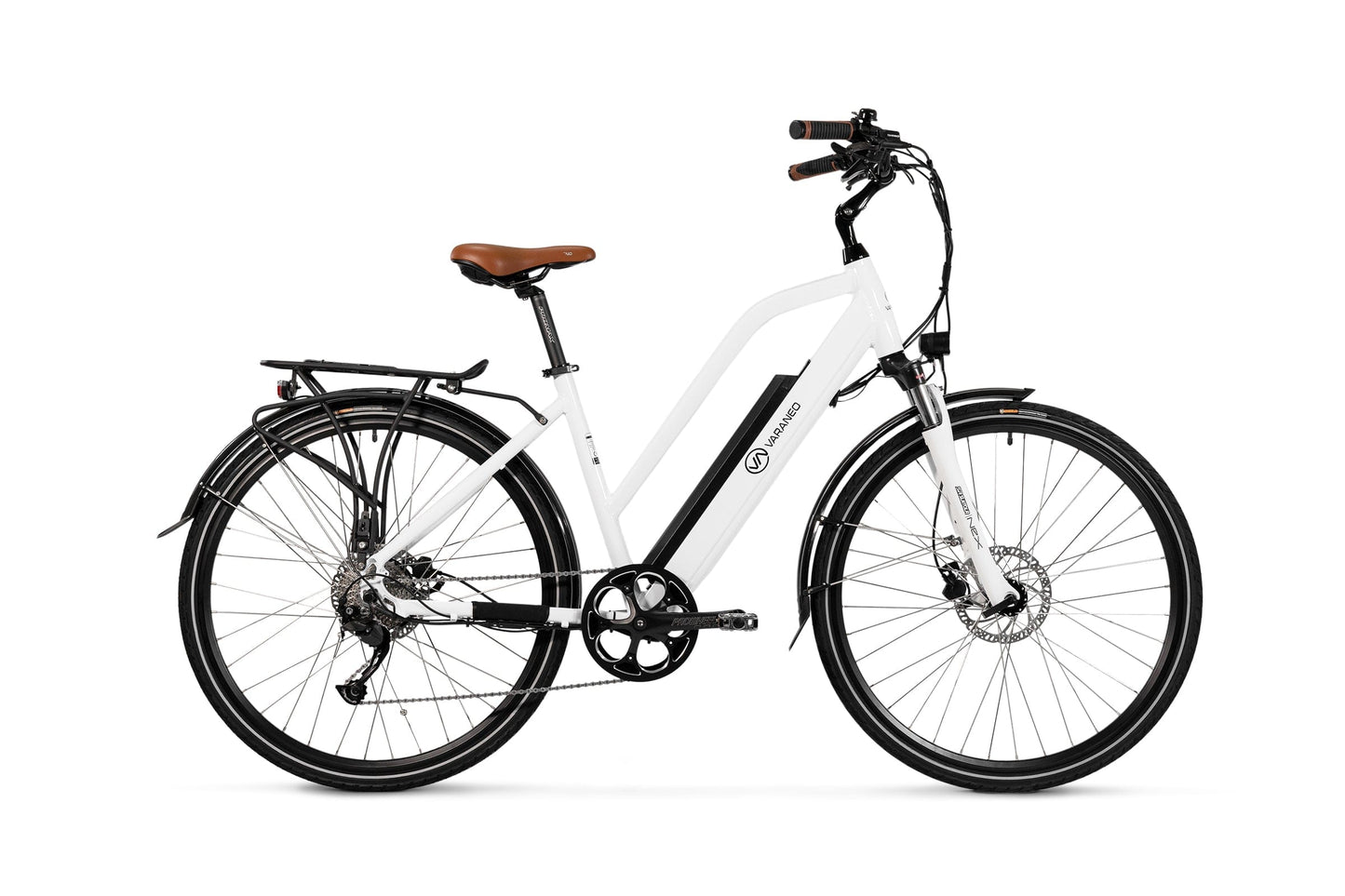 Damen Trekking-E-Bike - weiss
