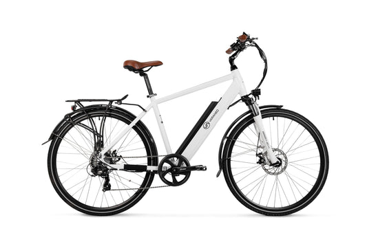 Herren Trekking-E-Bike - weiss