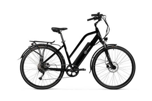 Damen Trekking-E-Bike - schwarz